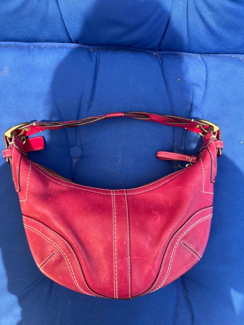 Coach Pink Dylan Soho Hobo Leather Hobo Bag - Picture 5 of 8